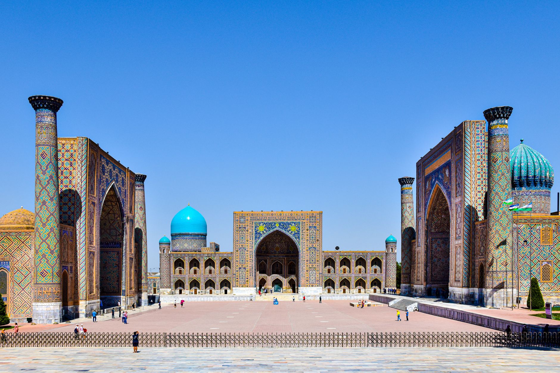 Registon maydoni Samarqand Uzbekistan